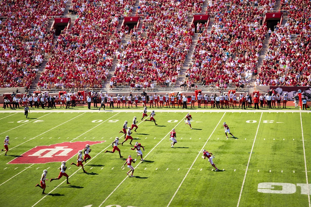 American Football Stadium crowd, location